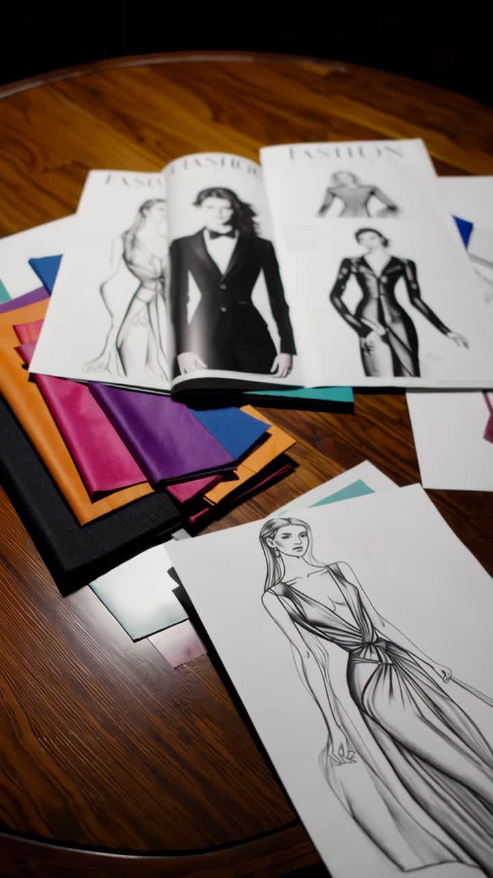 Fashion Design Sketches and Inspiration
