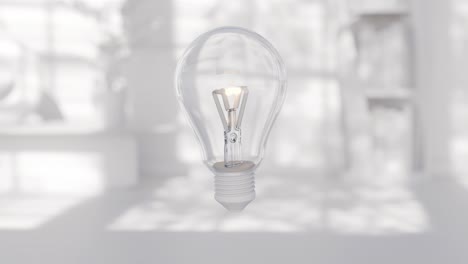 broken light bulb and intact lightbulb image set