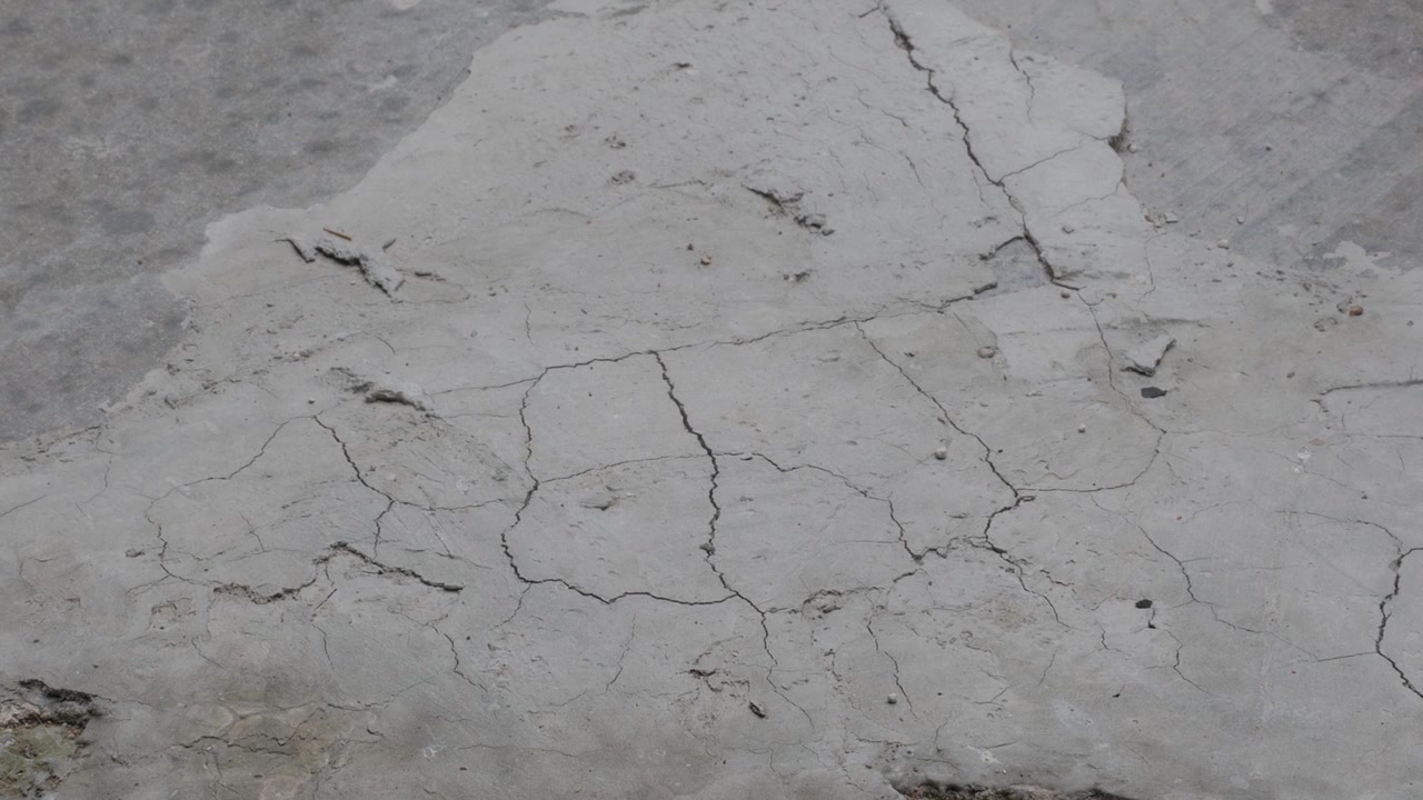 Cracked Concrete Surface Texture Background