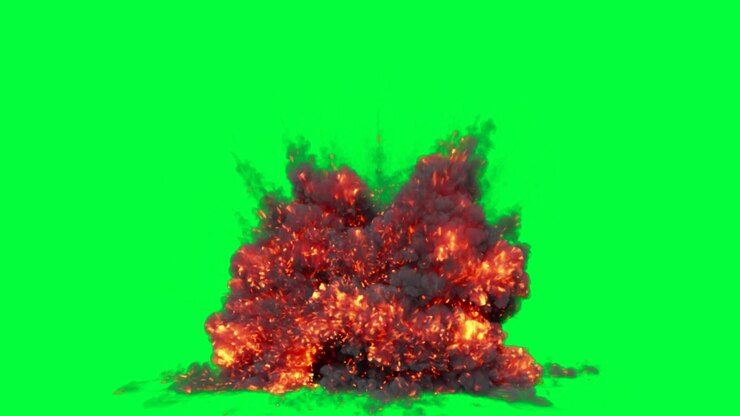 Explosion Green Screen