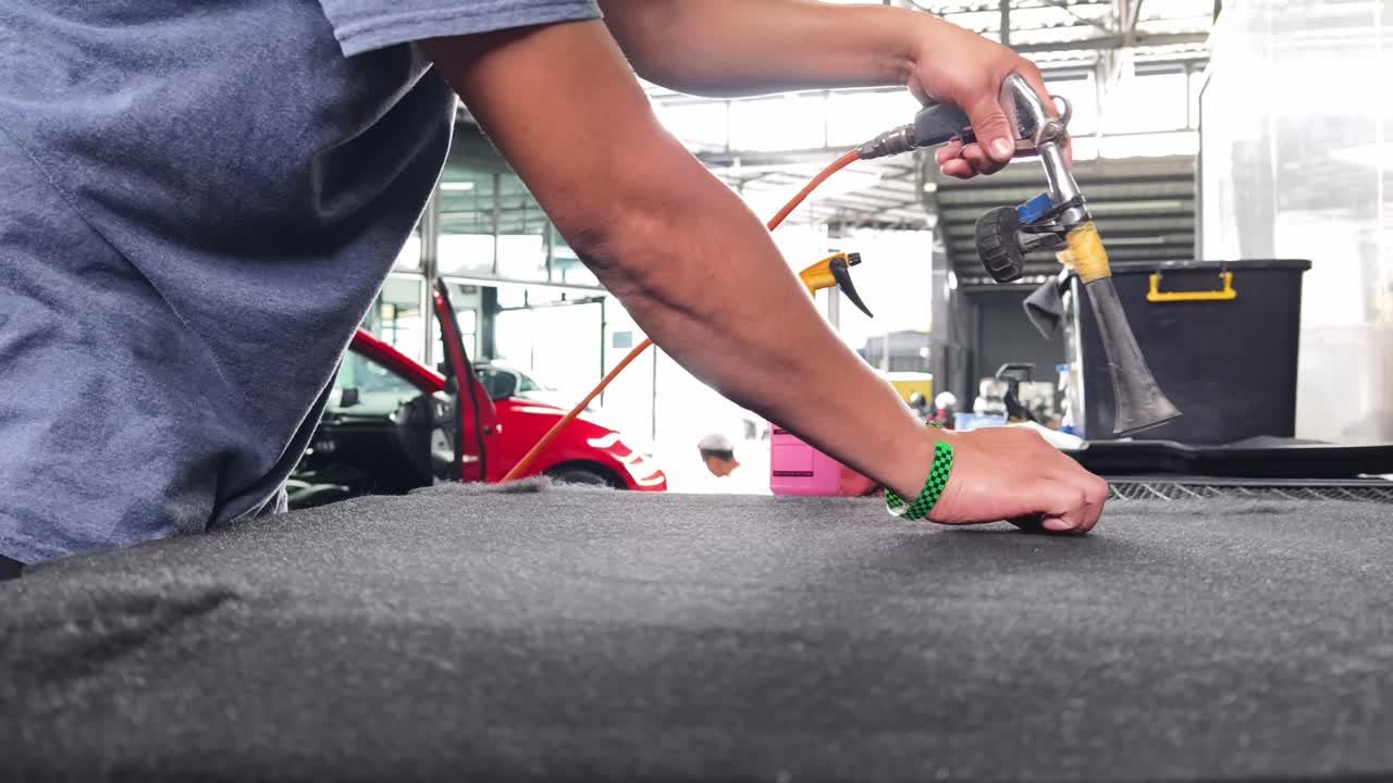 detalles del interior del auto