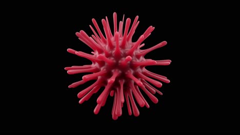 3d model of a virus