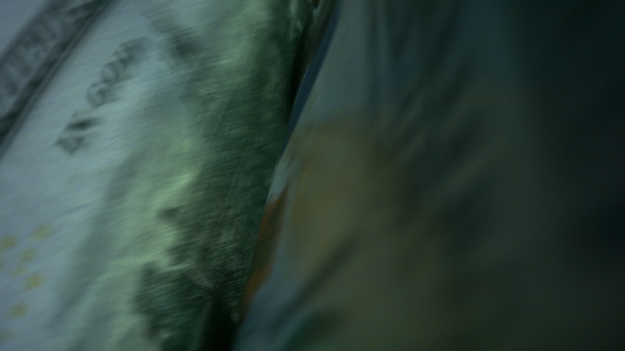 máquina de contar divisas. dinero en efectivo de papel nacional de los estados unidos. concepto de inflación