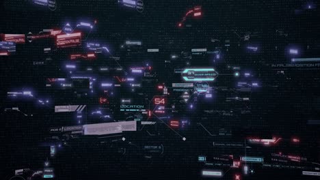 Futuristic-CG-Animation-with-Looping-HUD-Screen