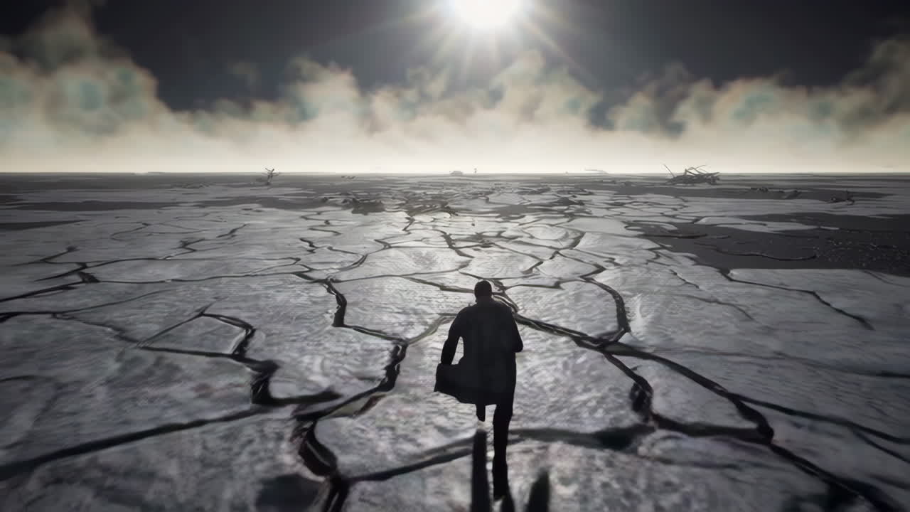 Lonely Journey Through a Desolate Land