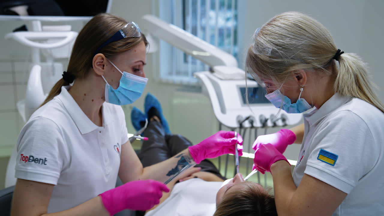 El procedimiento dental