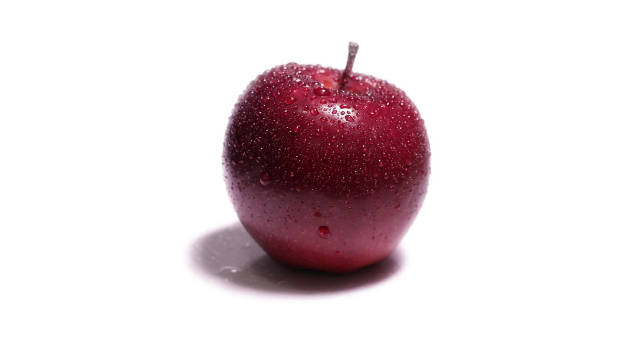 Rødt æble (i loop)