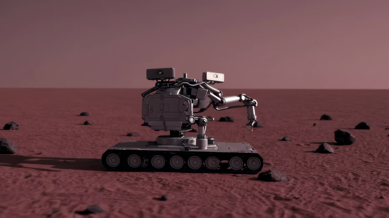 Mars-kulkija Marsin pinnalla