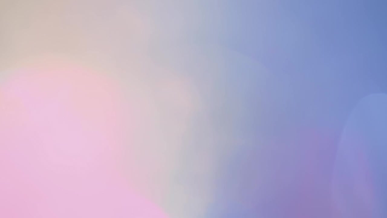 Abstract Light Leaks and Lens Flares with Shifting Colors