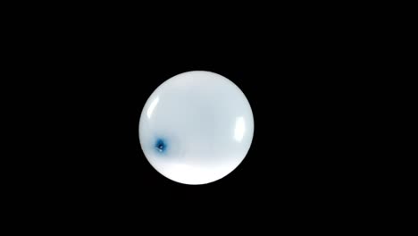 capture the elegance of blue light balloon in slowmo with this green screen clip. the black background allows background replacement, perfect for creating stunning event animations and custom setups.