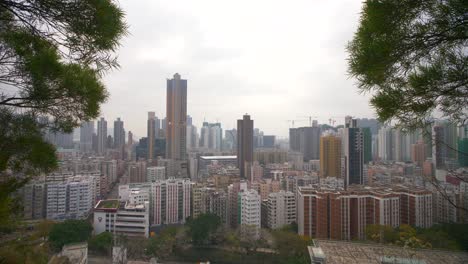 Tracking-Weg-Von-Der-Skyline-Von-Hongkong