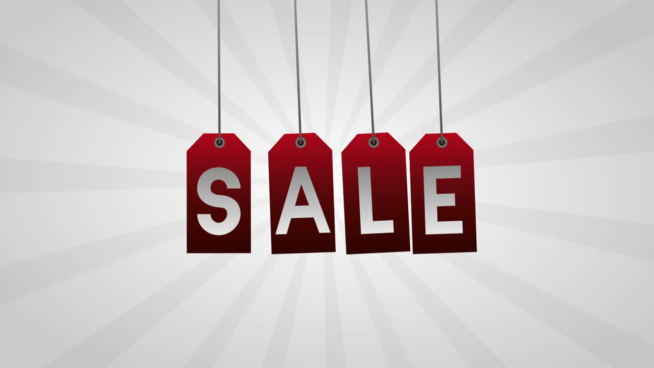 cyber lunes animación con etiquetas colgando