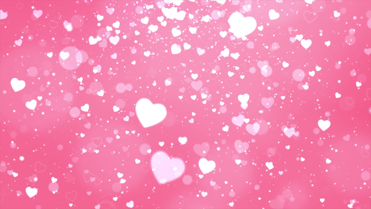 Fondo rosado del corazón