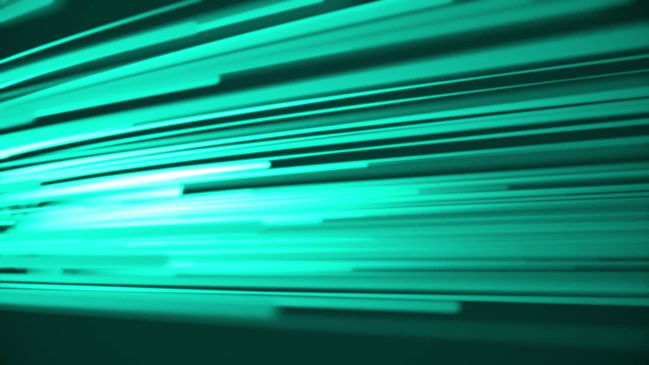 추상적인 초록색과 파란색 선 배경