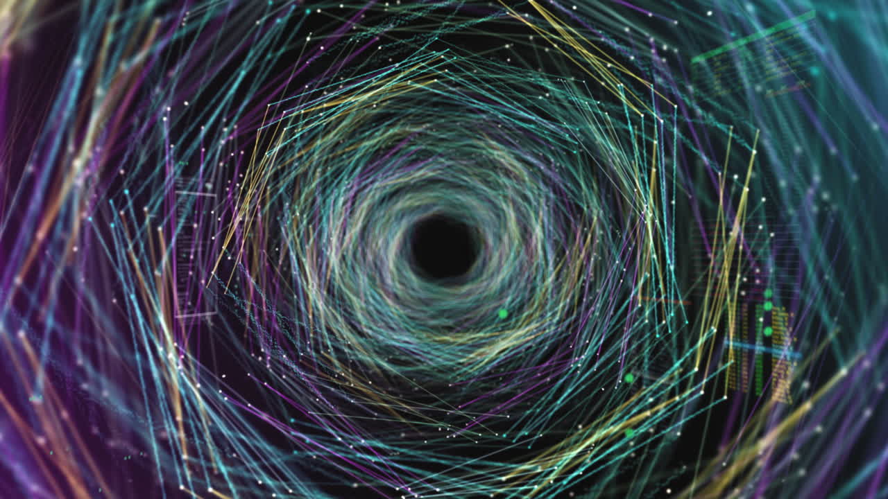 Repeating digital flight through data glitch tunnels from network connections