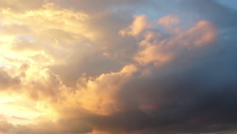 stunning cloudscape at sunset/sunrise