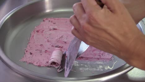 hacer helados enrollados
