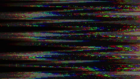 unique design abstract digital animation pixel noise glitch error video damage