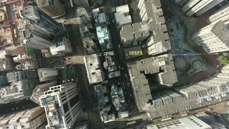 aerial view of hong kong whampoa area buildings