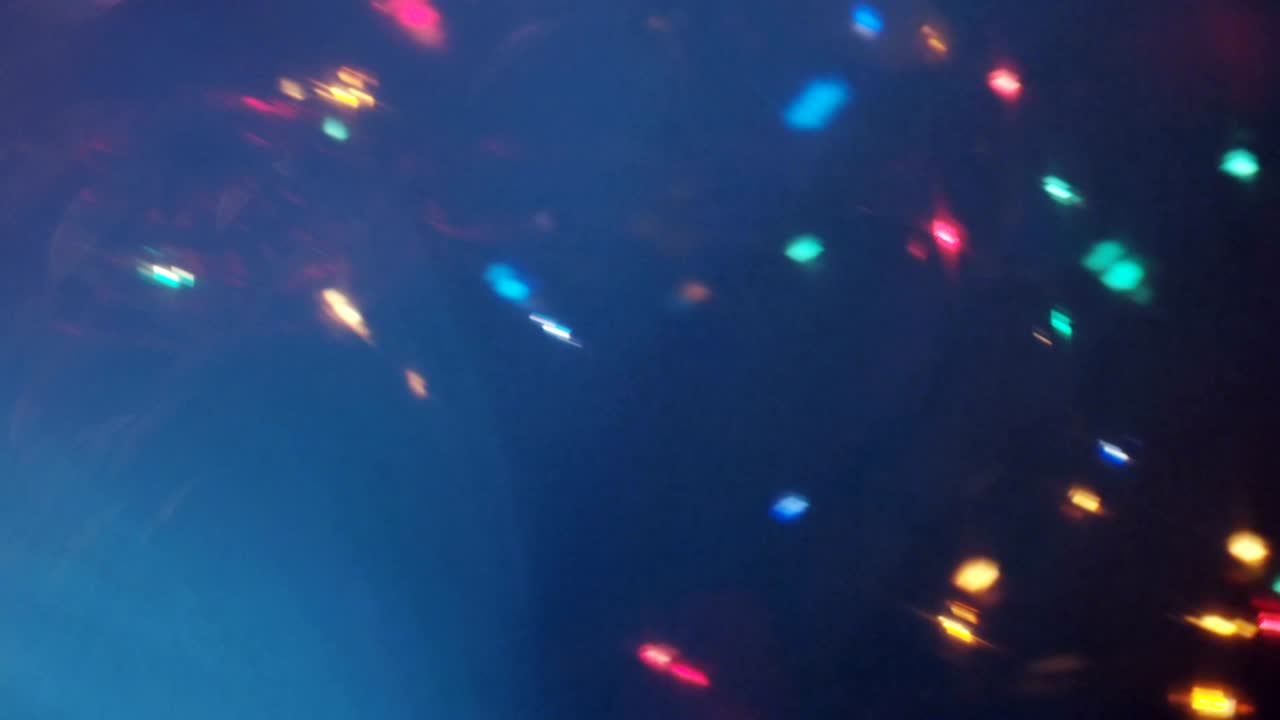 fugas de luz de la discoteca