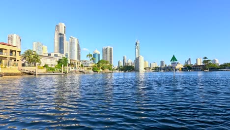 scenic boat ride through gold coast canals