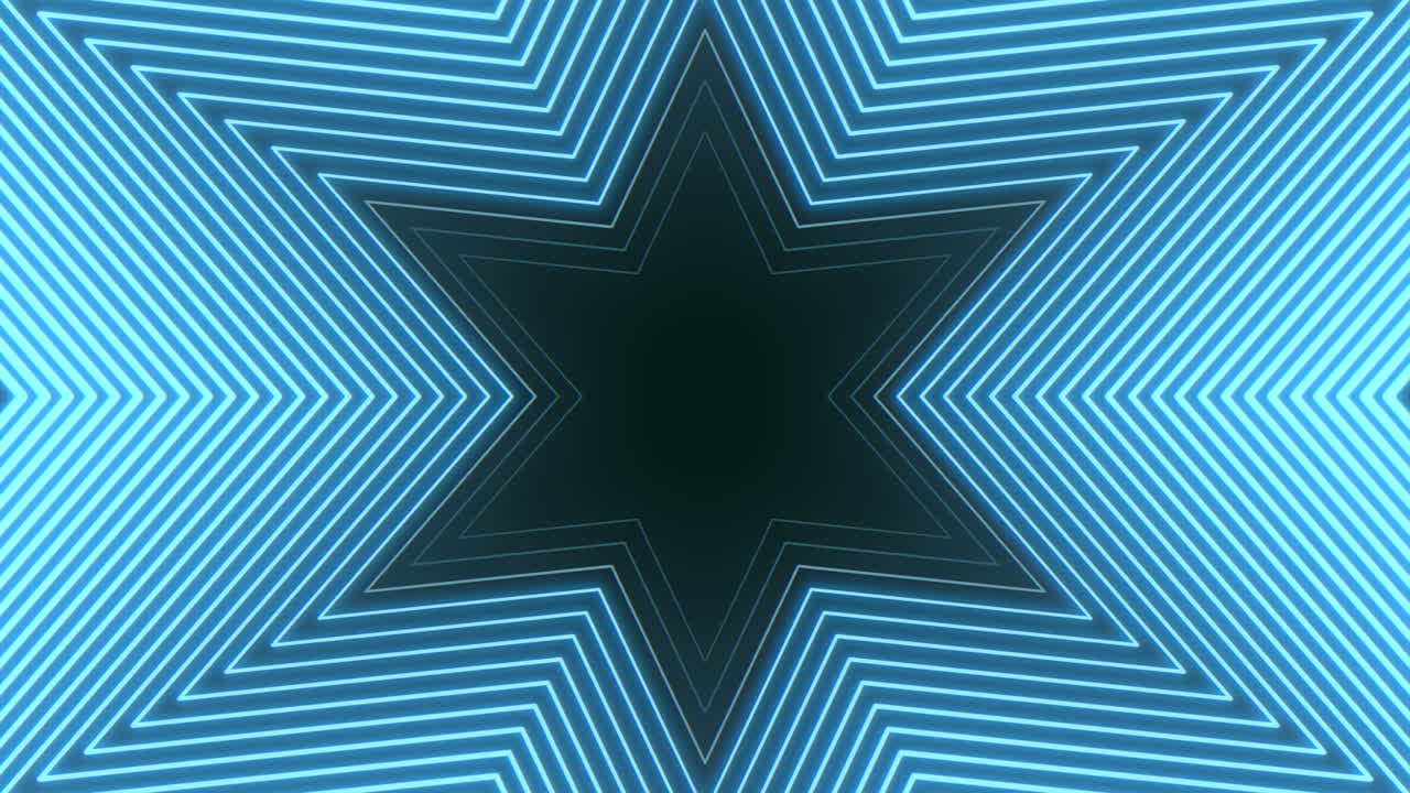 Bold blue and white striped pattern with star shape - perfect design element for digital projects