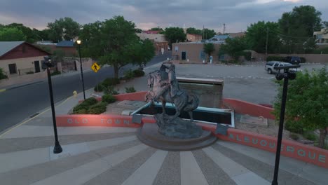 old town albuquerque sign at entrance