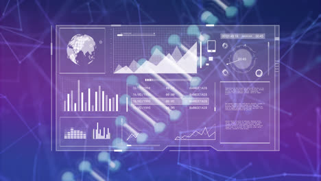 Animación-De-La-Cadena-De-ADN-Durante-El-Procesamiento-De-Datos.