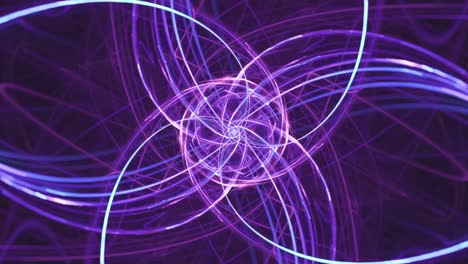 Interstellar-wonderland,-vibrant-colorful-background-beats-in-motion,-spiritual-visual-awakening,-intricate-flowing-geometric-patterns,-seamless-looped