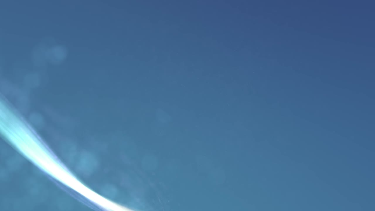 Abstract Blue Light Waves Background (Loopable)