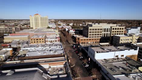 aerial modesto california in 4k