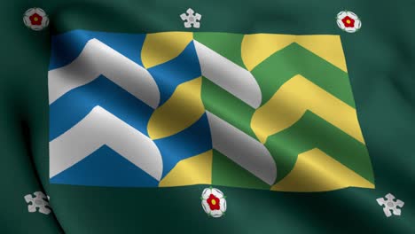 county flag of cumbria