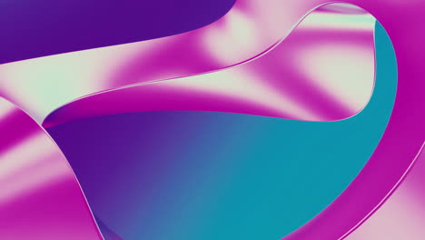 abstract 3d shapes with gradient colors