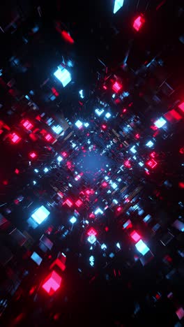 very colorful and abstract background with squares and squares. vertical looped animation