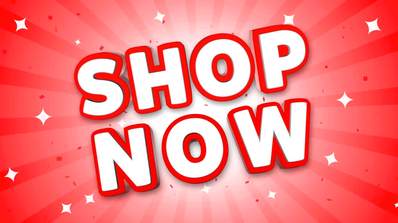 이제 3d 텍스트를 떨어지는 콘페티 배경에 저장하십시오.