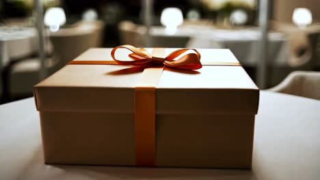 gift box with ribbon