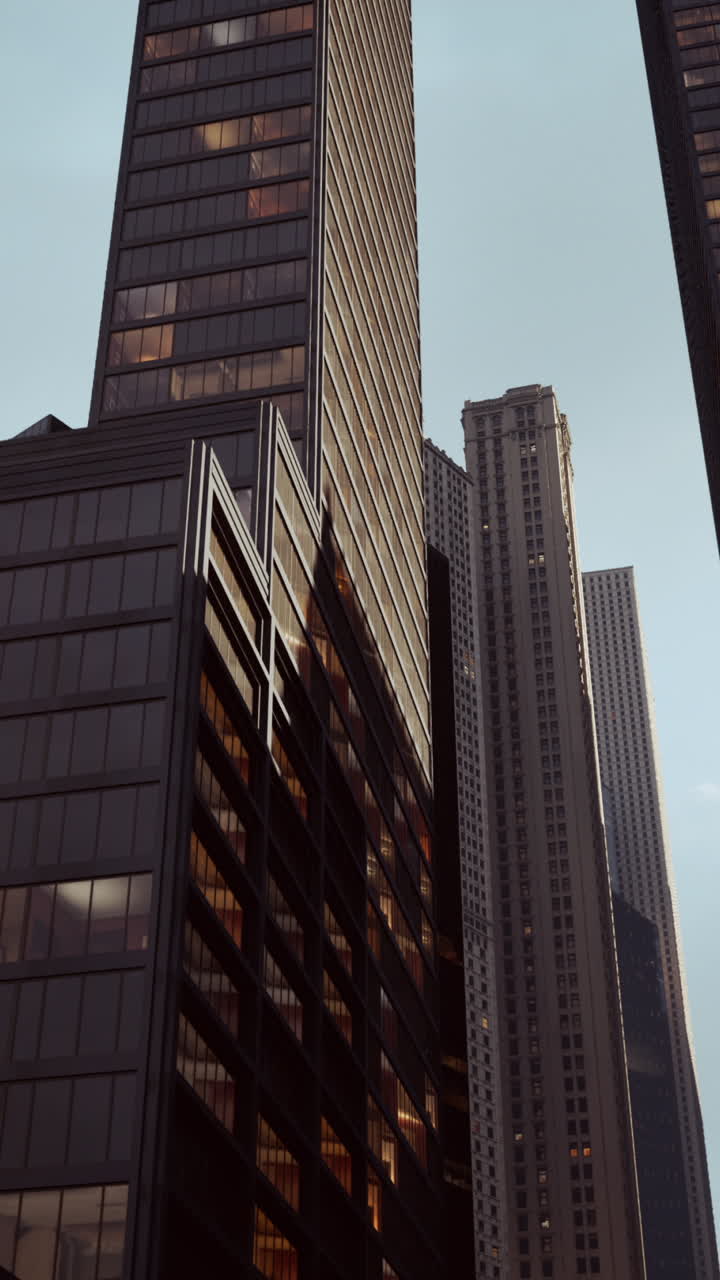 rascacielos en una ciudad