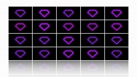 Lila-Rautenmuster-Mit-LED-Licht-Im-Club-Stil