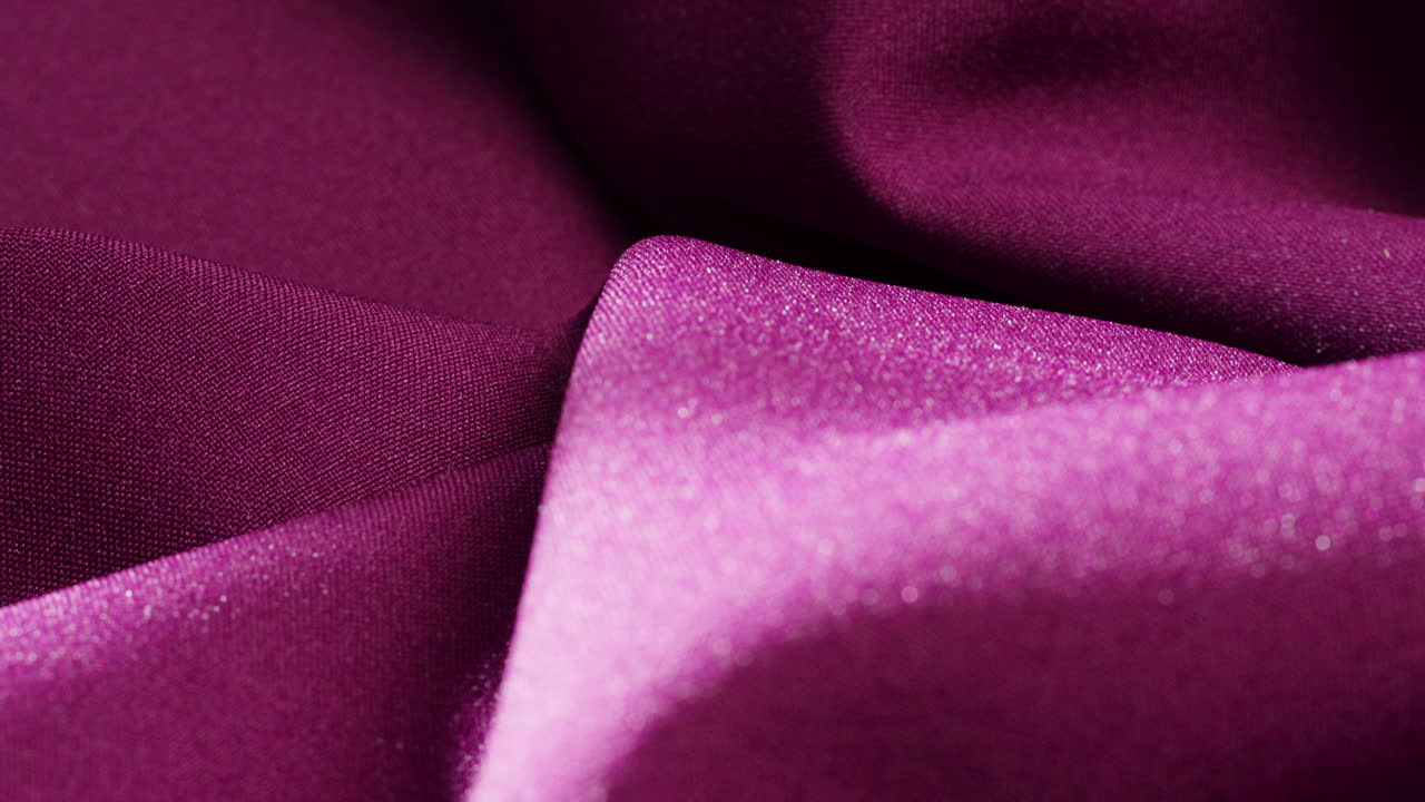 Close-up of Purple Fabric