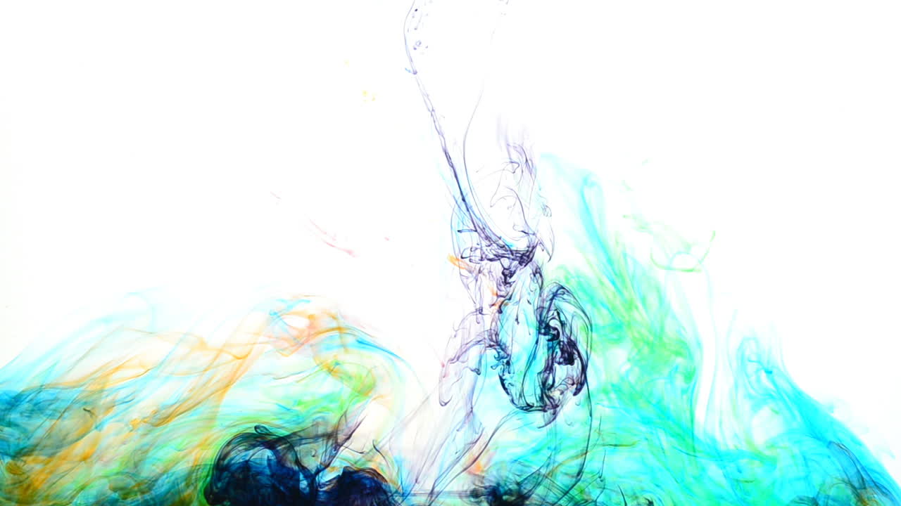 Forme astratte. Scatto su sfondo bianco.