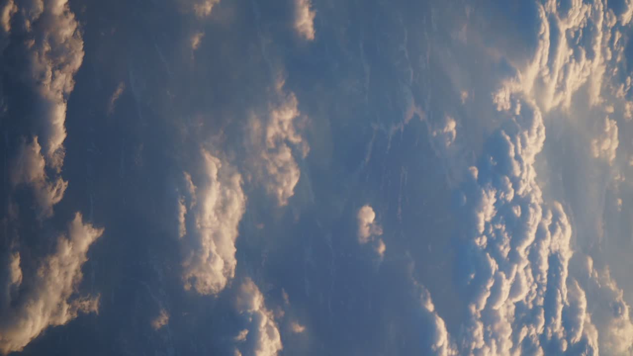 Aerial view of clouds in the sky