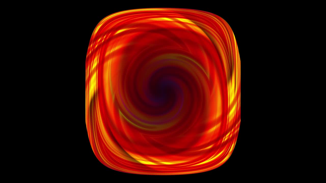 el remolino cuadrado de un remolino abstracto