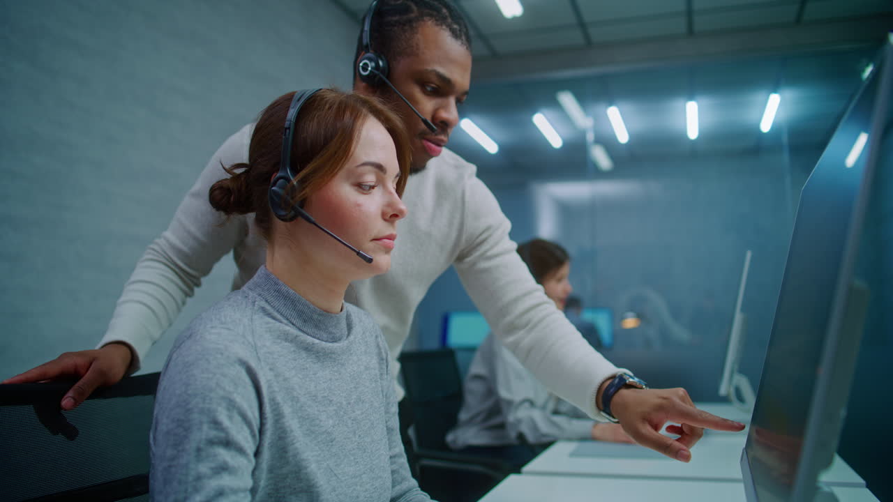 sesión de formación en servicio al cliente