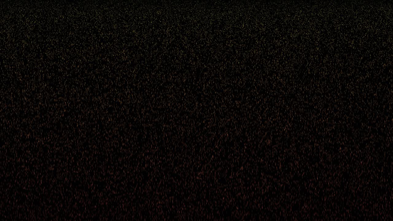 video de superposición de animación de partículas de línea descendente