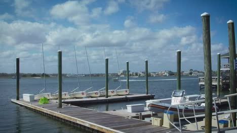 los bancos del canal, en la playa de wrightsville, nc