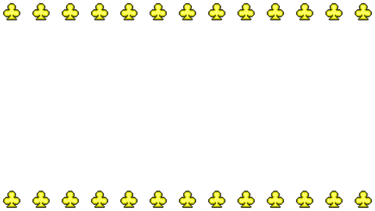 Pixel Art Clover Frame Animated Overlay 1080p Transparent 30 fps (3).mov