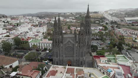 vista aerea de la iglesia de san juan bautista