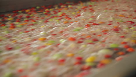 línea de producción de tomates: tomates procesados en una fábrica, estados unidos