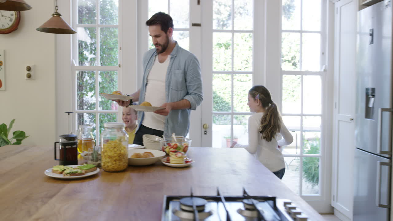 ¡el desayuno está listo!