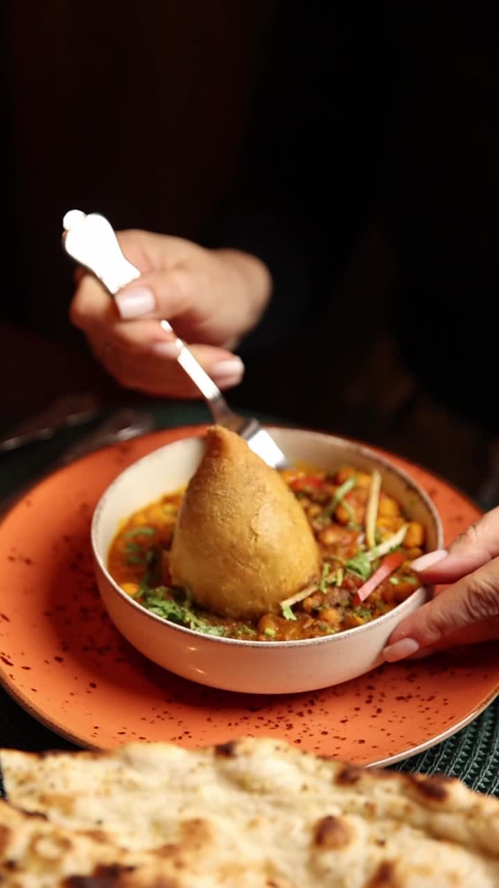 Samosa al curry